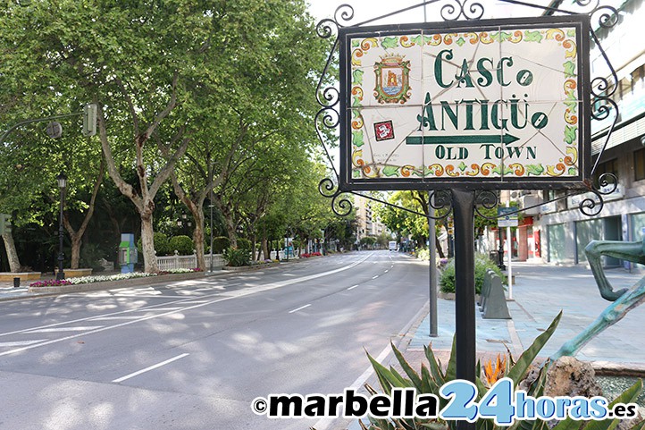 Marbella no afloja tras 20 días y sigue dando ejemplo de confinamiento