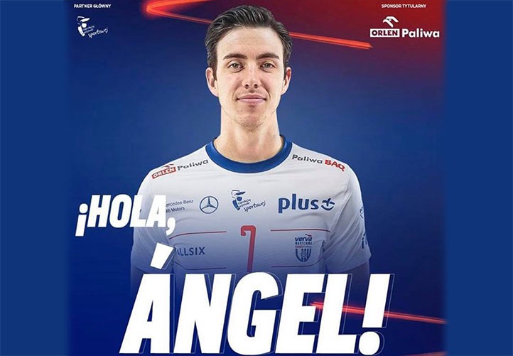 Ángel Trinidad cumple el sueño de jugar en Polonia, la mejor liga del mundo