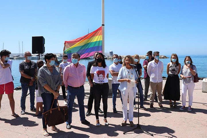 Marbella se suma a la conmemoración del Día Internacional del Orgullo LGTBI