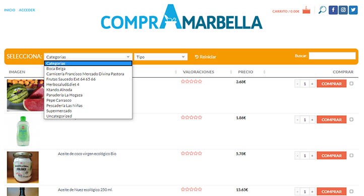 Fracaso absoluto de la web para comprar en Marbella y San Pedro