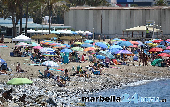 Marbella permitirá un aforo máximo de 85.000 personas en sus 26 playas