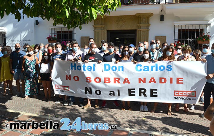 Los trabajadores del Don Carlos confían en la mediación de las instituciones