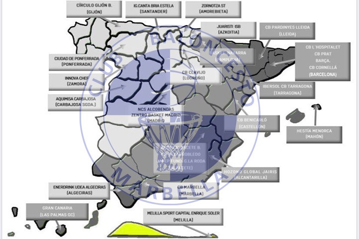 El CB Marbella volverá a recorrer España durante la temporada 2020/21