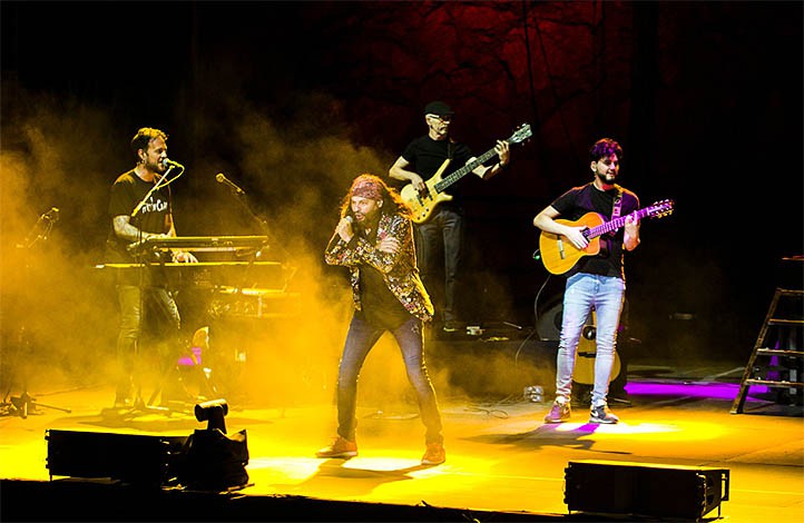 El Arrebato arrasa en el escenario de Starlite Marbella con su gira "Abrazos"