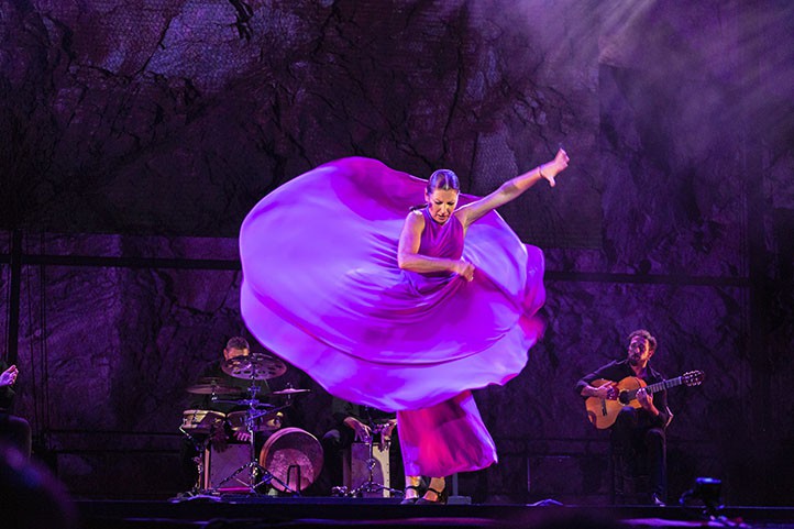 Sara Baras deslumbra en Marbella con un show concebido para Starlite