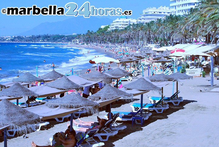 La AEMET activa la alerta naranja en Marbella por altas temperaturas