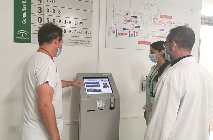 El Hospital Costa del Sol implanta un nuevo sistema de avisos para pacientes