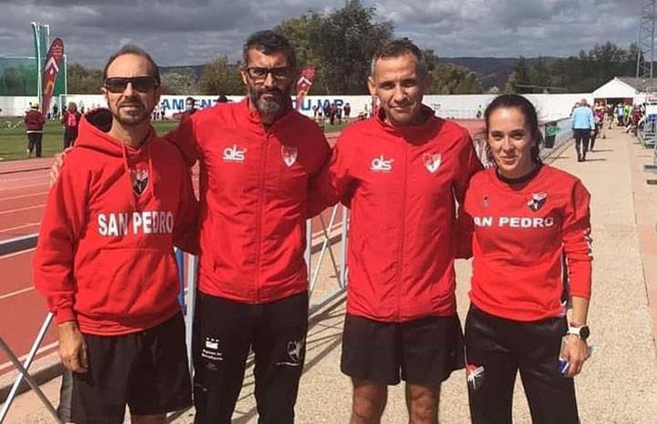 El Club Atletismo San Pedro logra cinco medallas en el Campeonato Andaluz