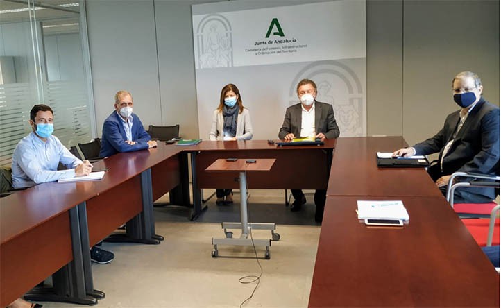 Primera reunión de la mesa de trabajo sobre el PGOU entre Marbella y Junta 