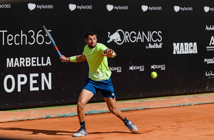 Robredo abandona ante Zapata en el ATP Challenger de Marbella