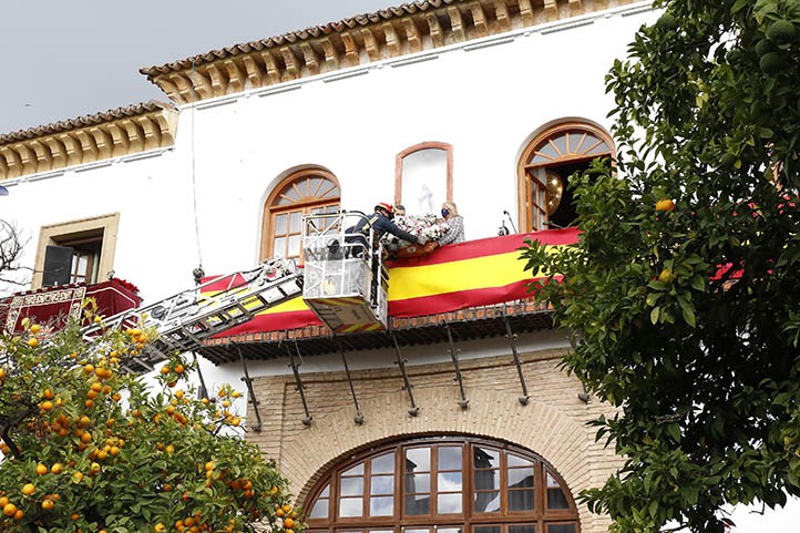 Marbella estrena ofrenda floral por el día de la Inmaculada Concepción