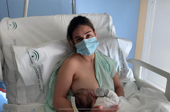 El primer bebé del año en Marbella es una niña que se llama Estefanía