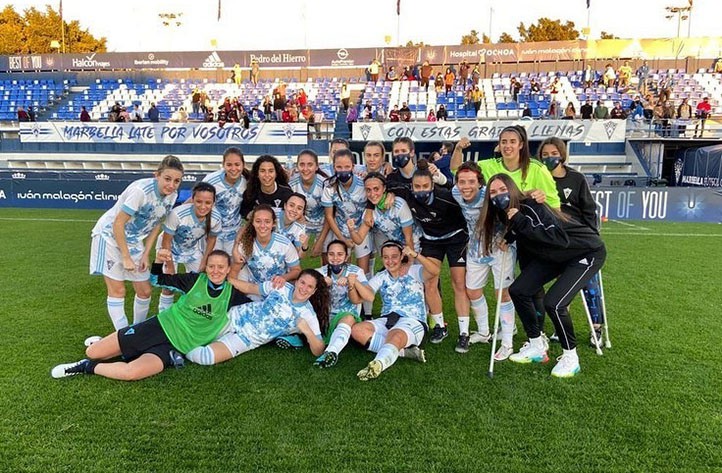 El fútbol femenino cobra protagonismo en Marbella con tres equipos