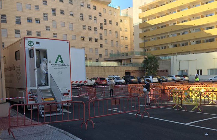 Solo el 43% de los citados acudió al cribado de la Junta en Marbella