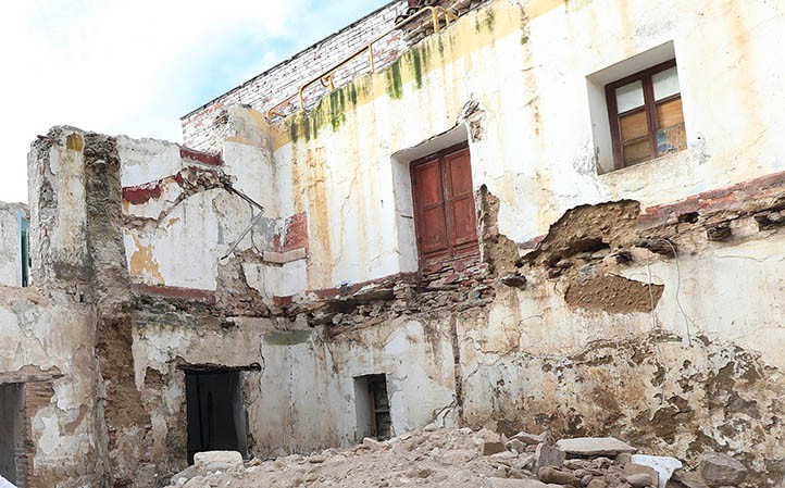 Arrancan tras varios años las obras en la vivienda anexa al Museo del Grabado