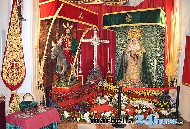 Marbella arranca la Semana Santa 2021 con un Domingo de Ramos distinto