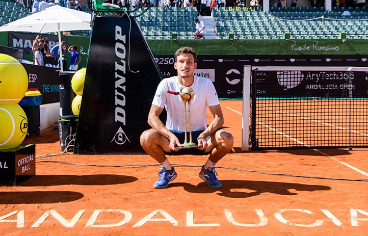 Pablo Carreño, primer campeón ATP español del año, triunfa en Marbella