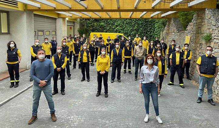 Correos reconoce a los carteros de Marbella con el Premio de Excelencia