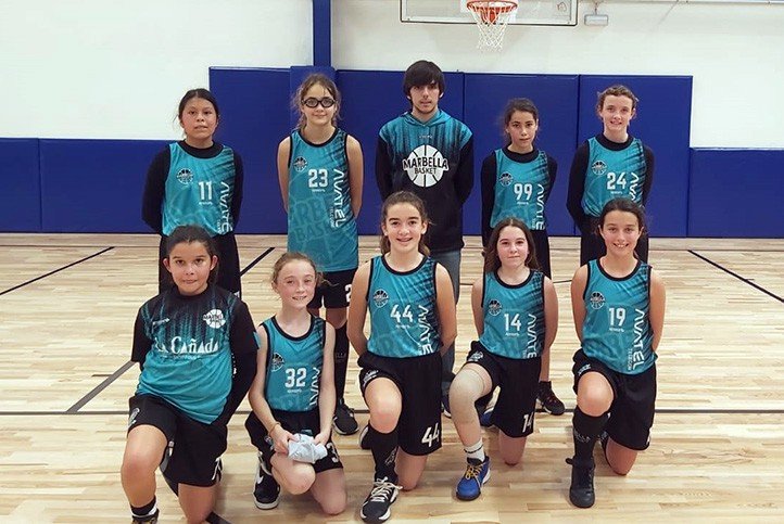 Las minis del Marbella Basket consiguen el pase a las semifinales