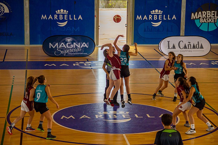 Los equipos femeninos del Marbella Basket se clasifican para tres finales