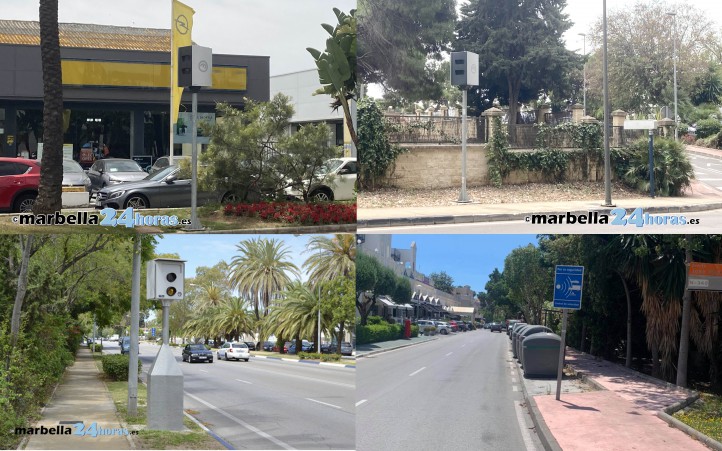 Los cuatro radares del Ayuntamiento para pegar el sablazo en Marbella