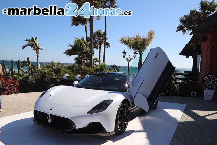La firma italiana Maserati presenta su nuevo MC20 en la Costa del Sol
