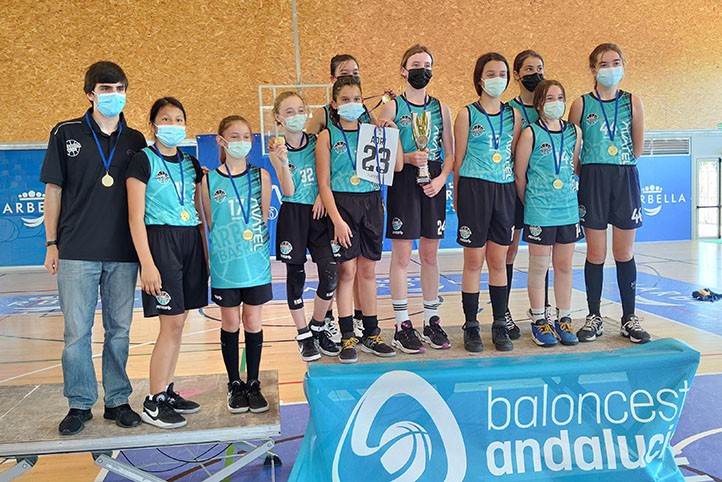 Las minis y las infantiles del Marbella Basket logran los primeros títulos para el club