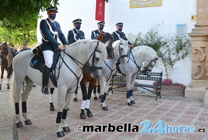 El escuadrón de caballería de la Policía Local de Marbella cumple 30 años