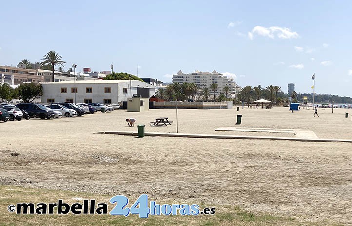 Desaparece la zona de moragas de El Cable para construir un chiringuito