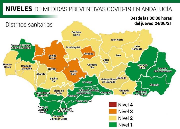 Marbella continúa por sexta semana seguida en nivel 1 de alerta por covid