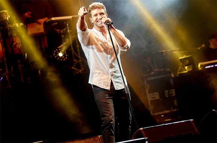 Pablo Alborán llena de "Vértigo" el festival Starlite en Marbella