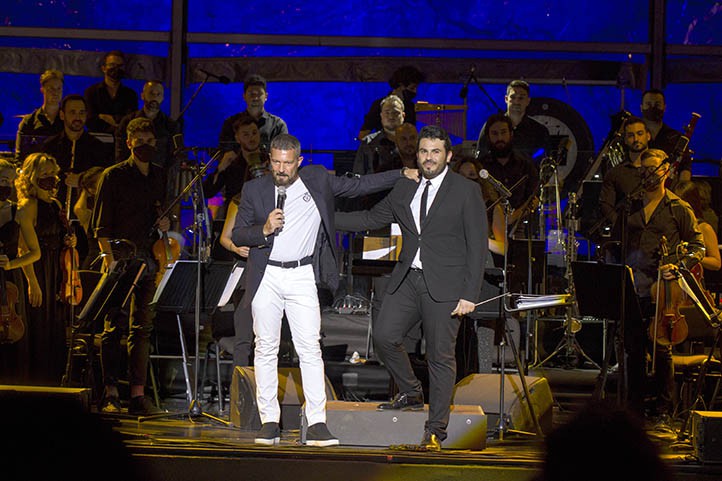 Antonio Banderas hace un homenaje en Marbella a las bandas sonoras del cine