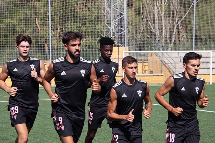 Primera toma de contacto del Marbella FC en el inicio de la pretemporada