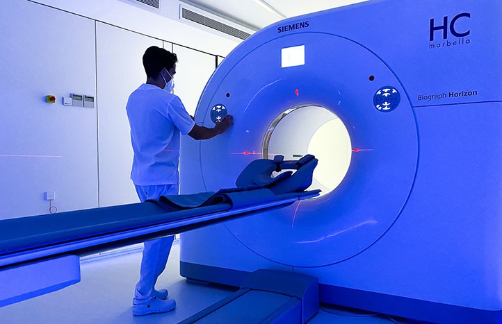 HC Marbella destaca la importancia del PET TAC en el proceso oncológico