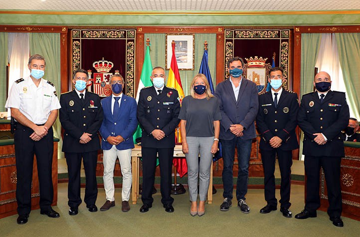 El jefe de la Policía Local de Marbella toma posesión como nuevo intendente