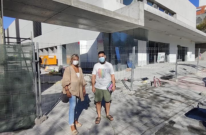 Unidas Podemos exige que terminen las obras del centro de salud de San Pedro
