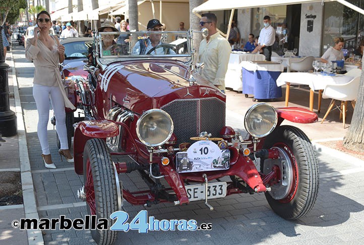 Los coches de época vuelven a las calles de San Pedro y de Marbella