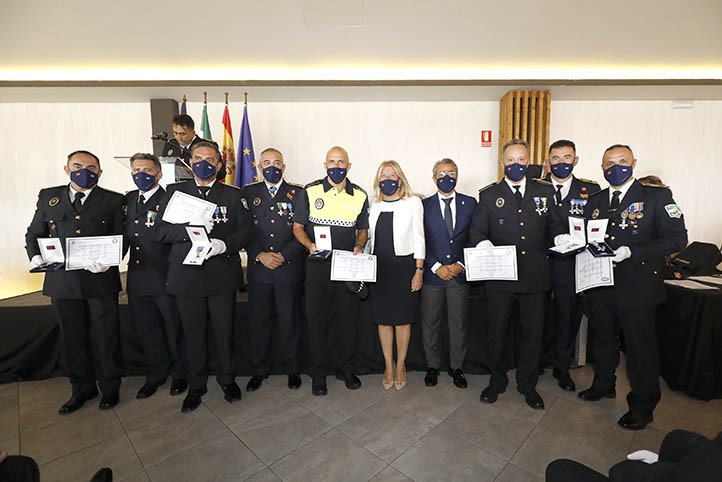 La Policía Local de Marbella celebra con normalidad el día de sus patronos