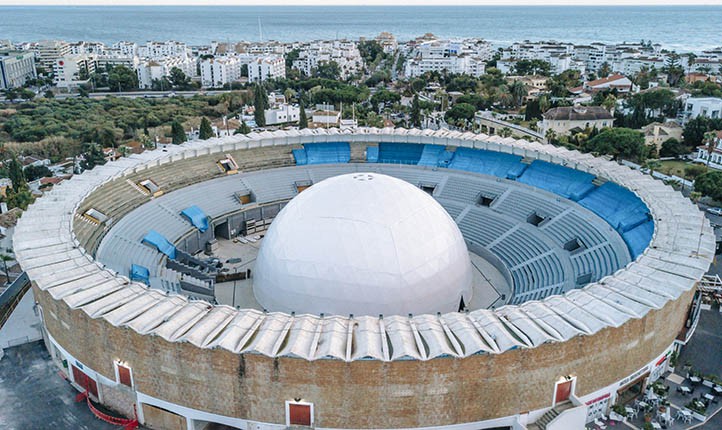 Marbella Arena inaugura la cúpula que define como la más grande de Europa