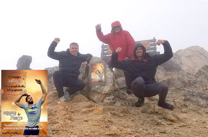 Animan a subir al pico de la Concha en Marbella para recordar a Pablo Ráez