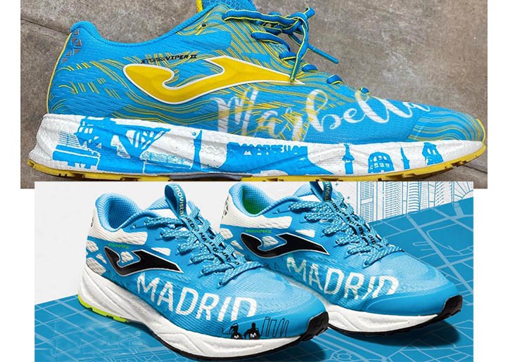 Marbella copia la zapatilla personalizada del Medio Maratón de Madrid