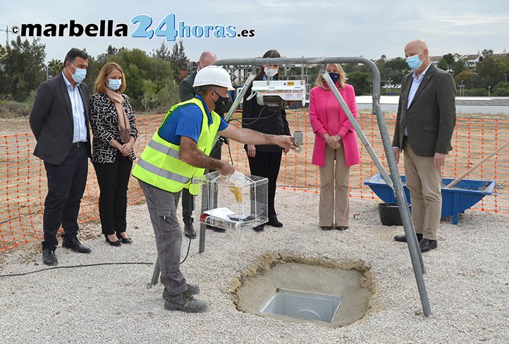Dudas por los plazos en la primera piedra del nuevo instituto de Marbella
