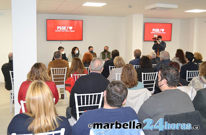 El PSOE aumentará el trabajo en la calle para "recuperar Andalucía y Marbella"