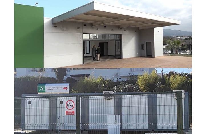 Barracones para el 061, la terminal de autobuses para un colectivo empresarial
