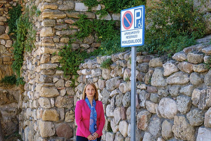 María García (Cs) pide eliminar la palabra "minusválido" en señales de tráfico