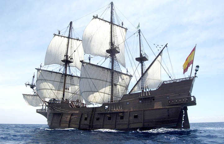 El Galeón Andalucía, réplica de uno del siglo XVII, se podrá visitar en Marbella