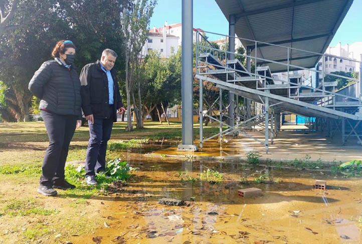El PSOE denuncia deficiencias en los campos de fútbol de Arroyo Primero