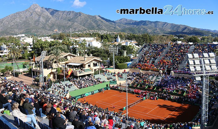 Marbella quiere ser talismán por cuarta vez para España en la Copa Davis