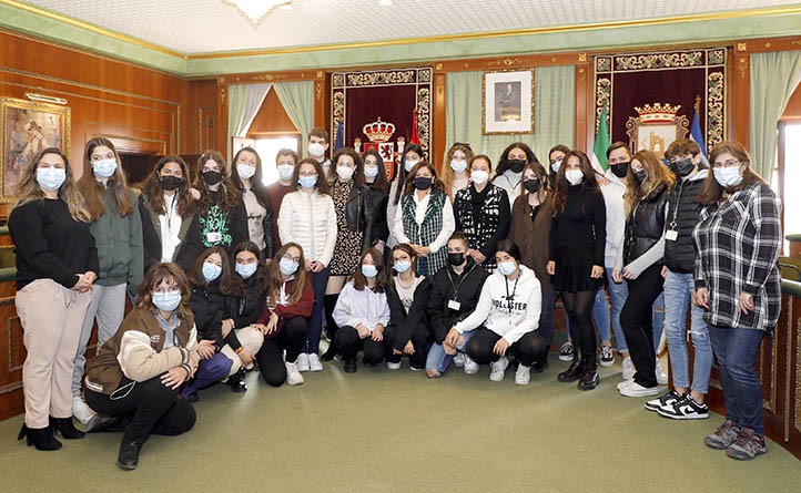 Estudiantes del proyecto Erasmus de Portugal y Bulgaria visitan Marbella