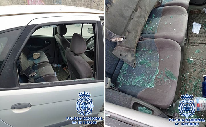 Ocho detenidos en Marbella por una treintena de robos en coches